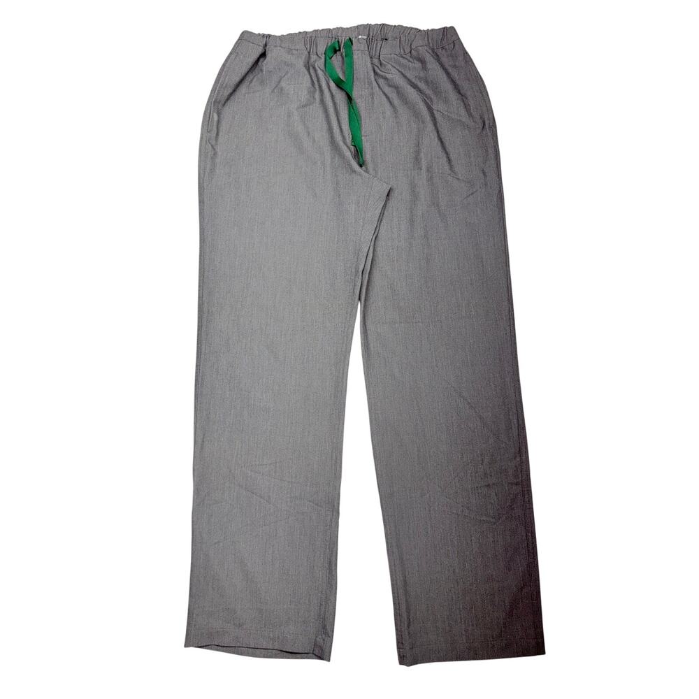 FIGS Technical Collection Scrub Pants Women’s Medium Gray Straight Leg
